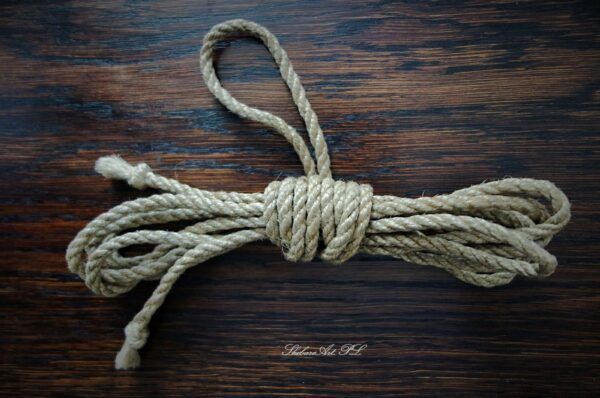 shibari rope classic natural by ShibariArt.PL - 4m bundle